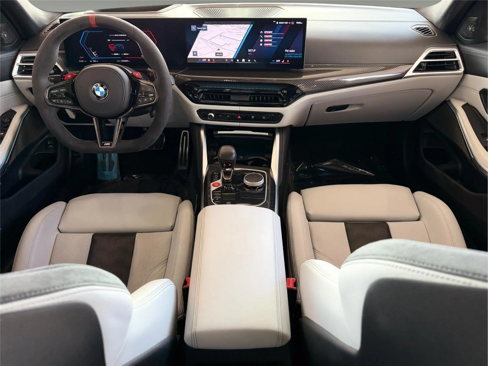 Used 2025 Tanzanite Blue II Metallic BMW Competition xDrive image 19