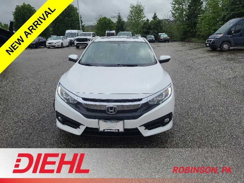 Certified 2017 Honda Civic EX-L with VIN 19XFC1F78HE027543 for sale in McKees Rocks, PA
