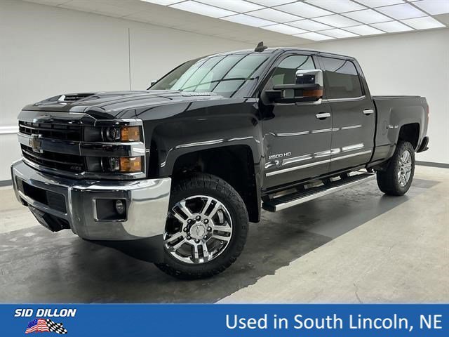 Black 2019 Chevrolet Silverado 2500HD Pickup Truck Four-Wheel Drive Automatic