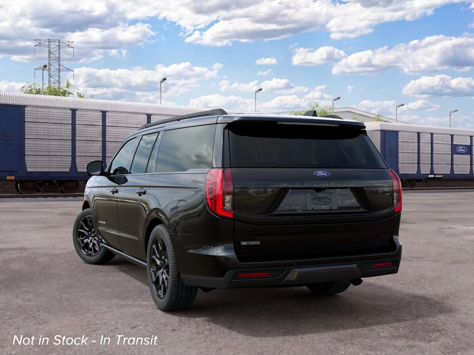 New 2027 Agate Black Metallic Ford Platinum image 8
