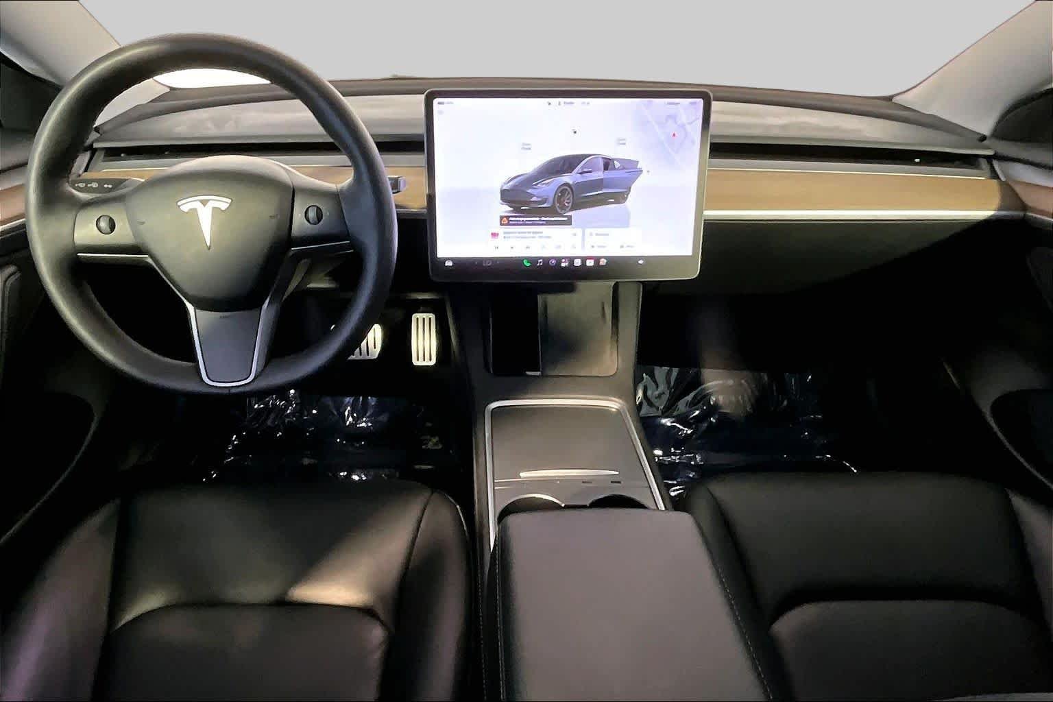 Used 2023 Midnight Silver Metallic Tesla Performance image 14