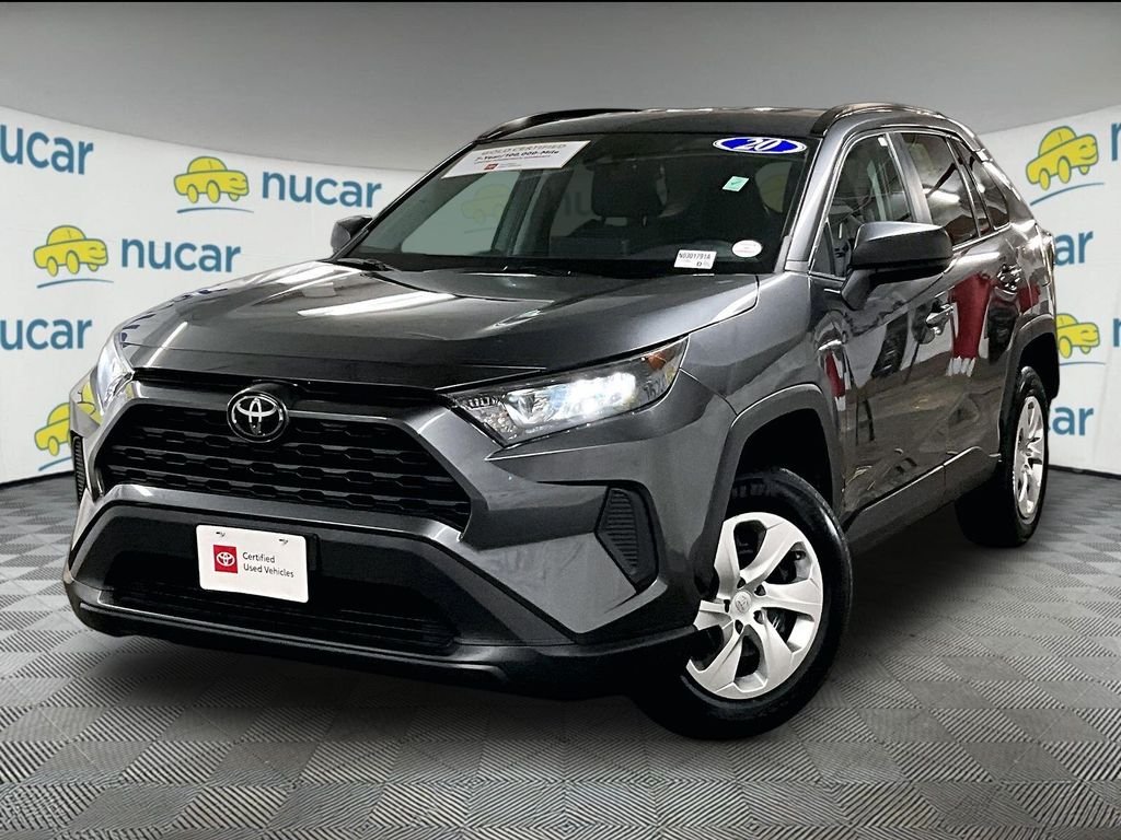 Used 2020 Gray Toyota LE image 3