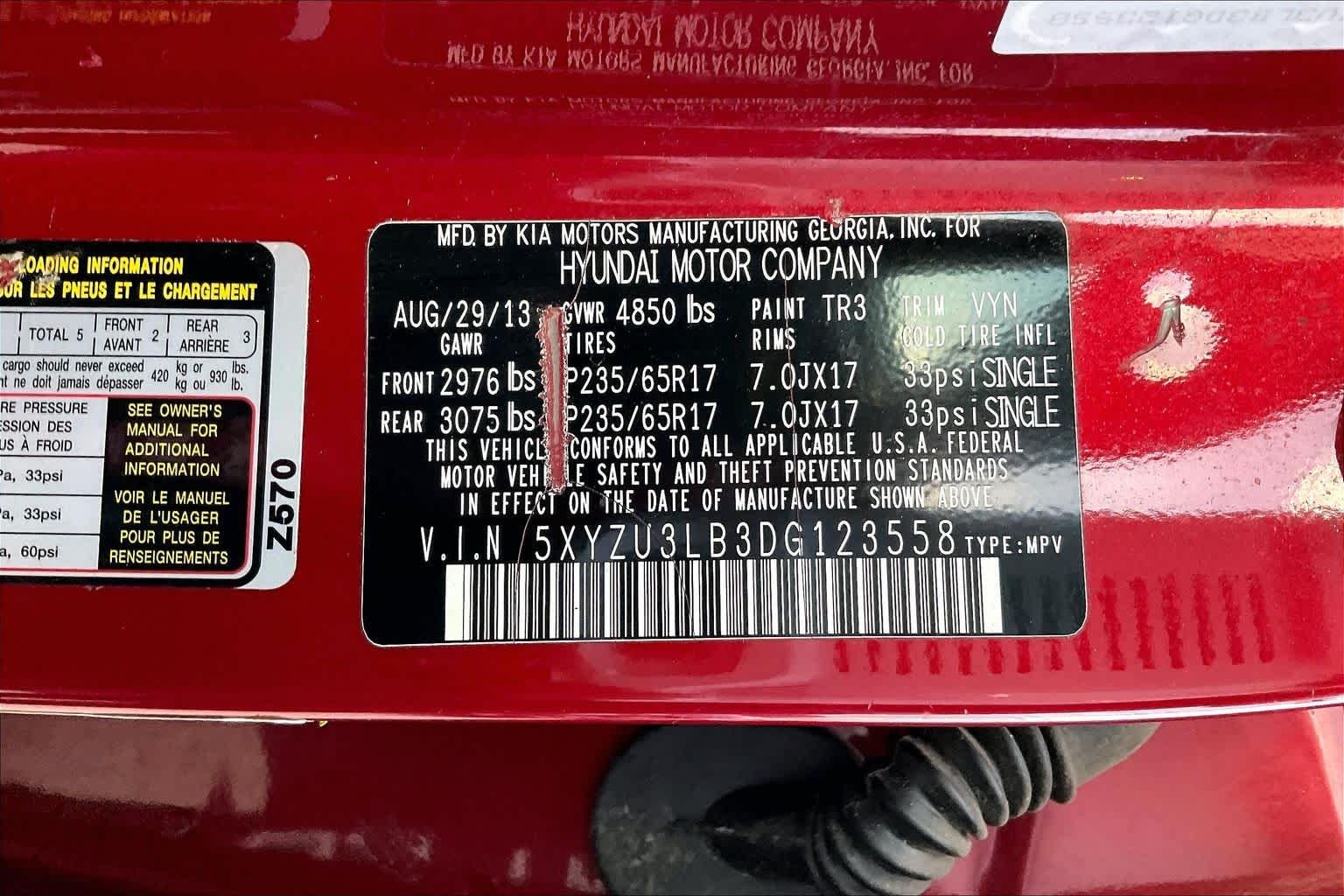 Used 2013 Serrano Red Hyundai Sport image 32