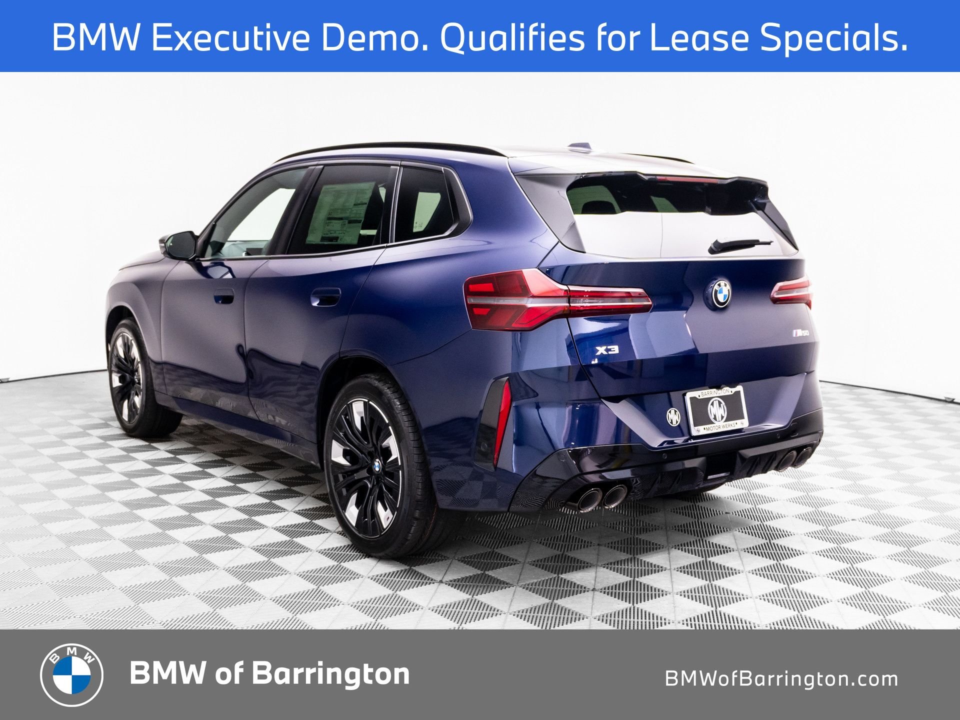 New 2026 Tanzanite Blue II Metallic BMW M50 xDrive image 3