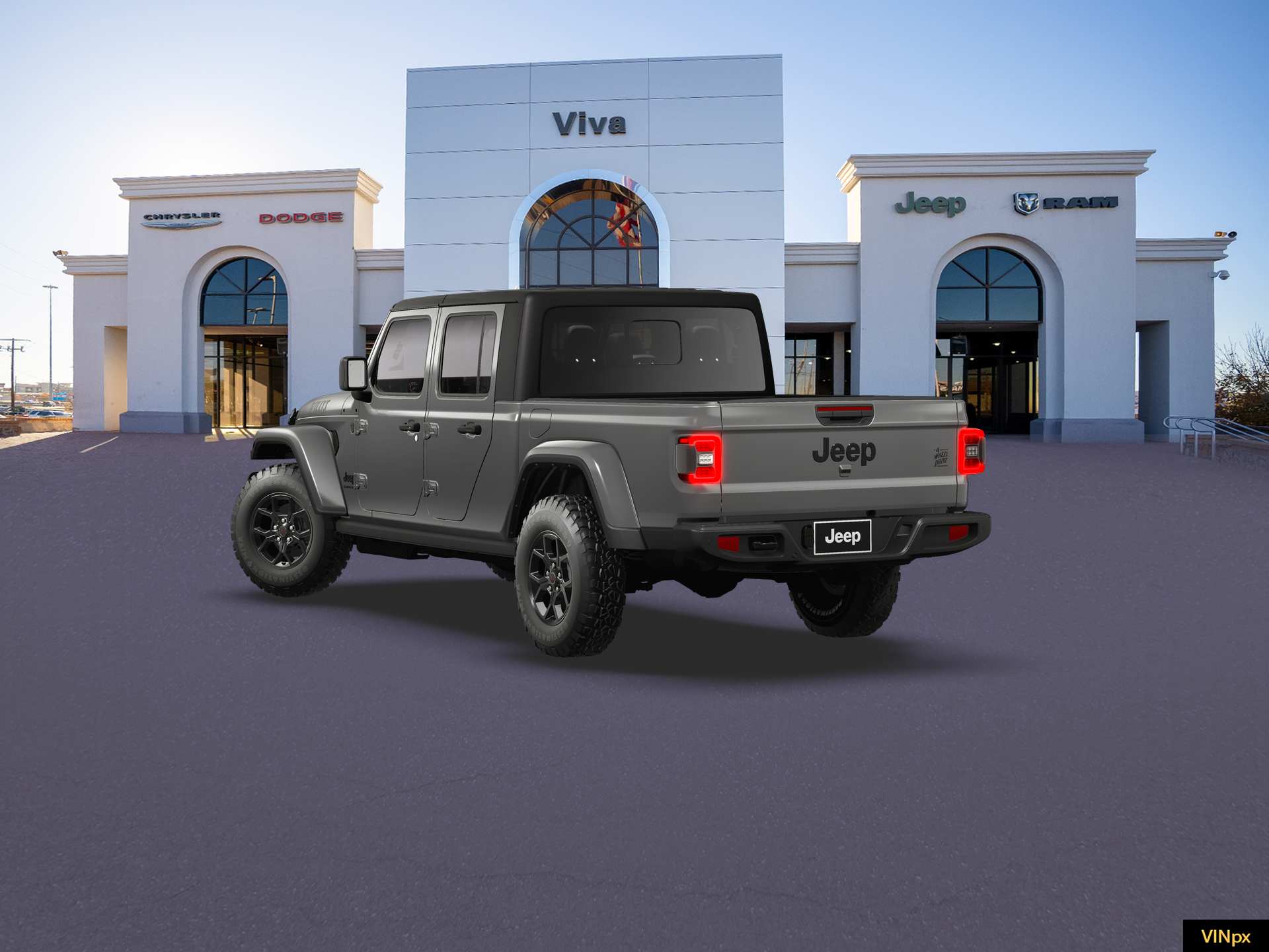 New 2026 Granite Crystal Metallic Clear-Coat Exterior Paint Jeep Willys image 16