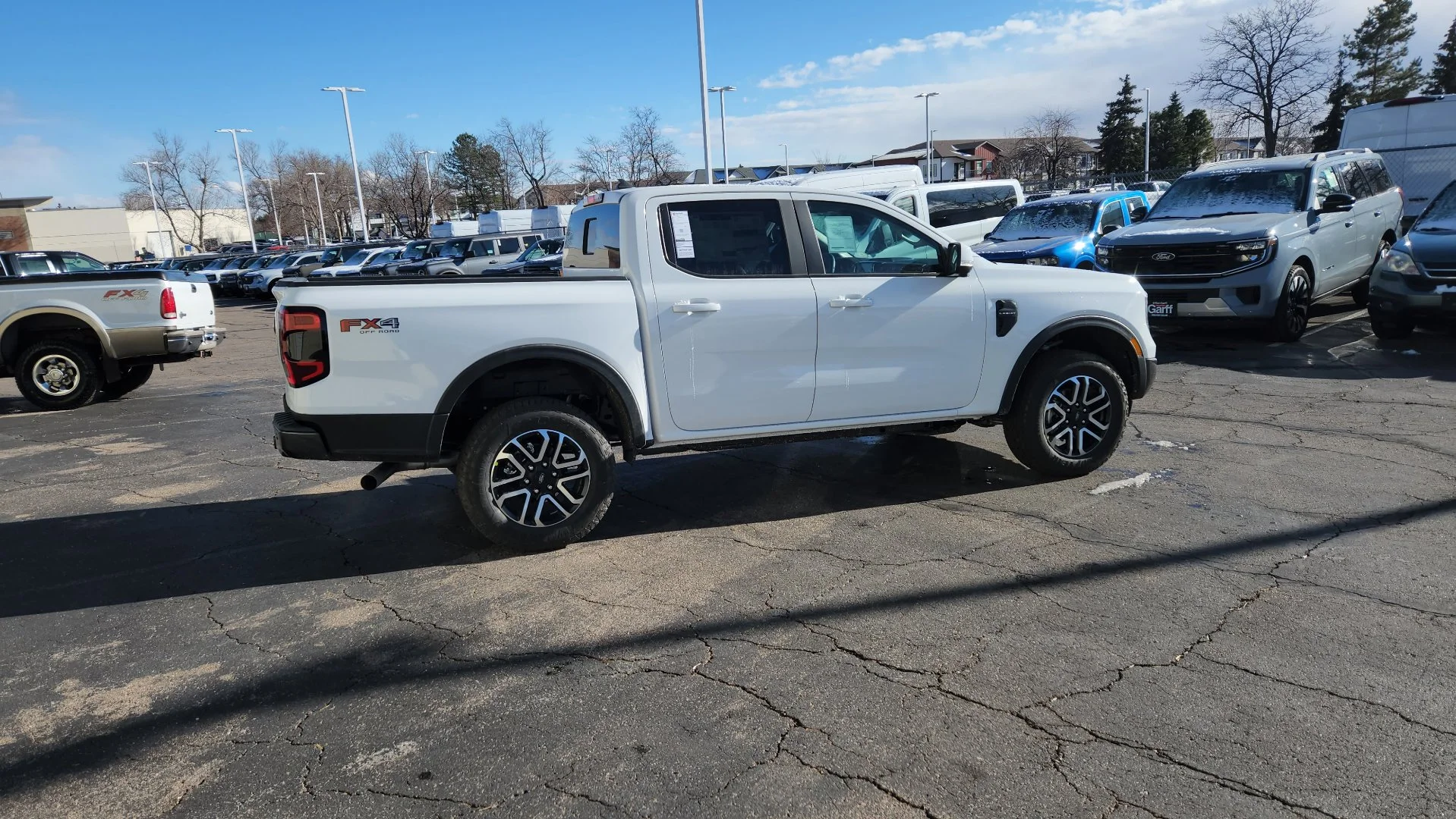 New 2025 Oxford White Ford LARIAT image 16