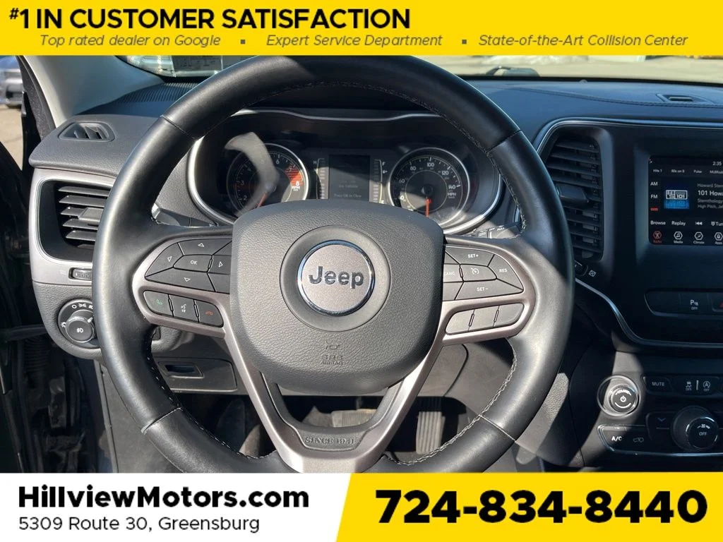 Certified Used 2020 Crystal Metallic Jeep Latitude Plus image 19