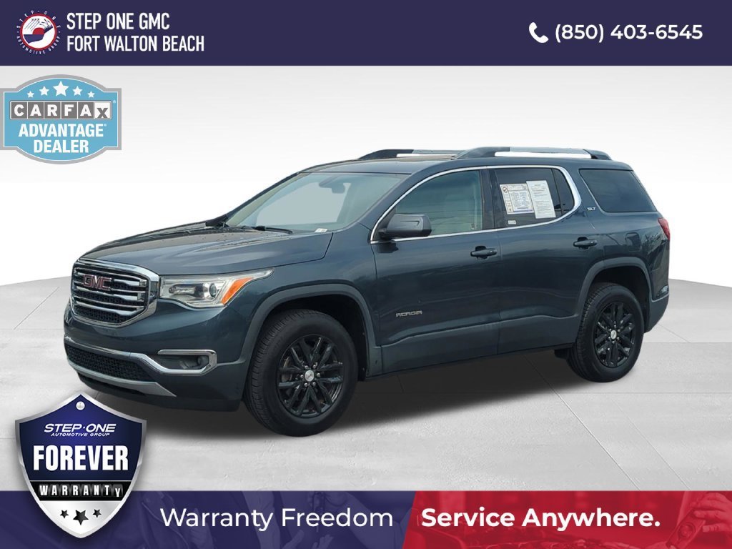 Used 2019 DARK SKY METALLIC GMC SLT image 1