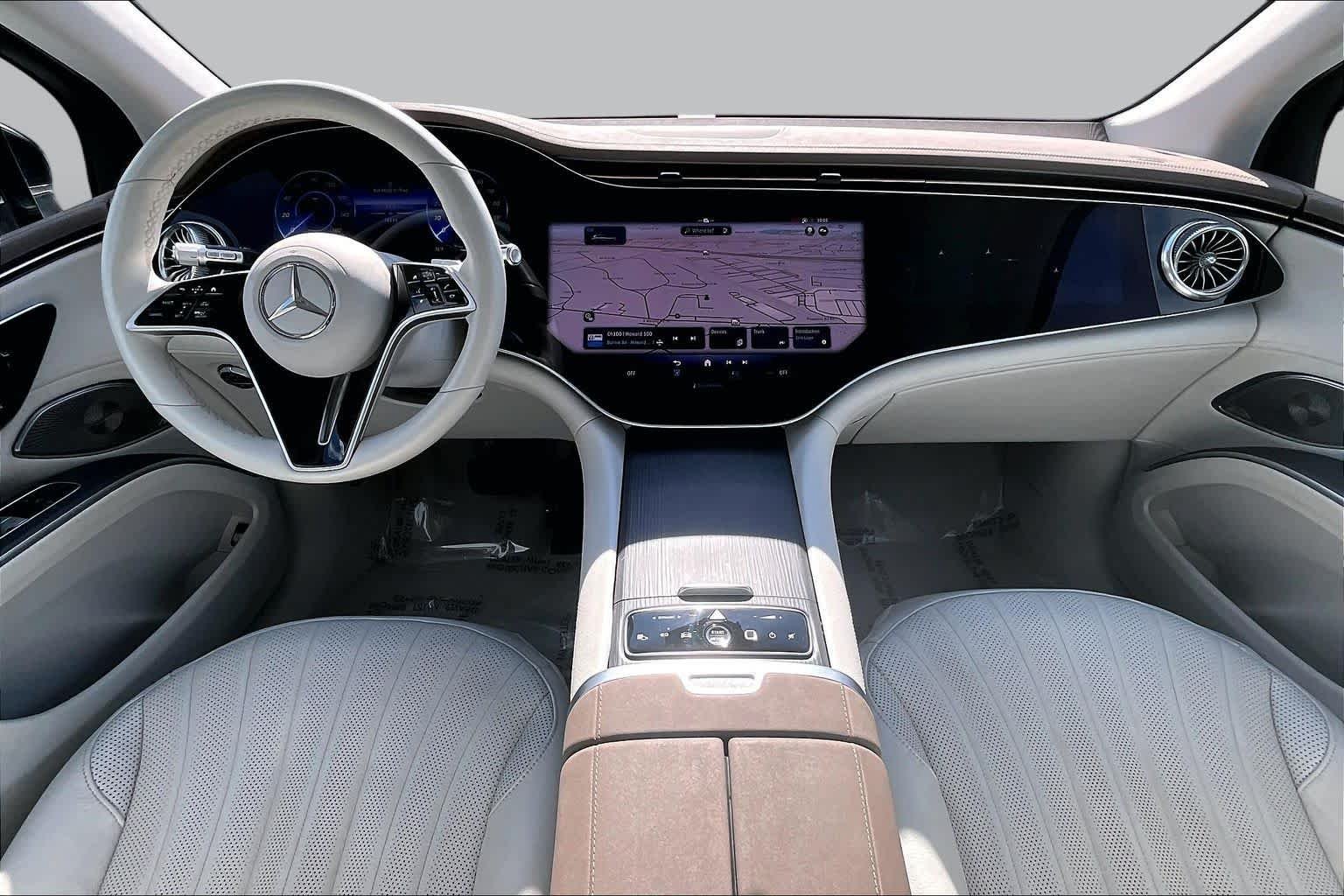 Used 2023 Obsidian Black Metallic Mercedes-Benz EQS 580 image 15