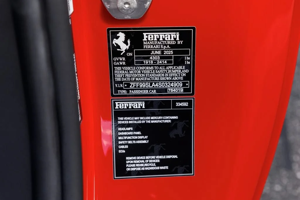 Used 2025 Rosso Corsa Ferrari  image 24