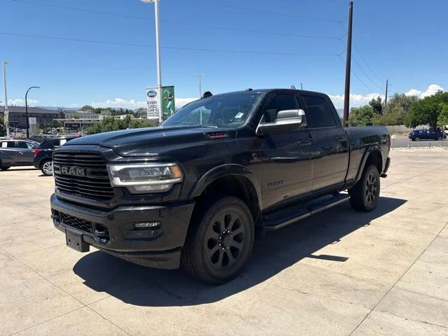 Used 2020 Diamond Black Ram Laramie image 1