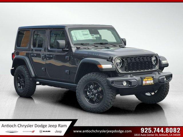 New 2026 Jeep Wrangler Willys 4-door in Antioch #17521 | Antioch