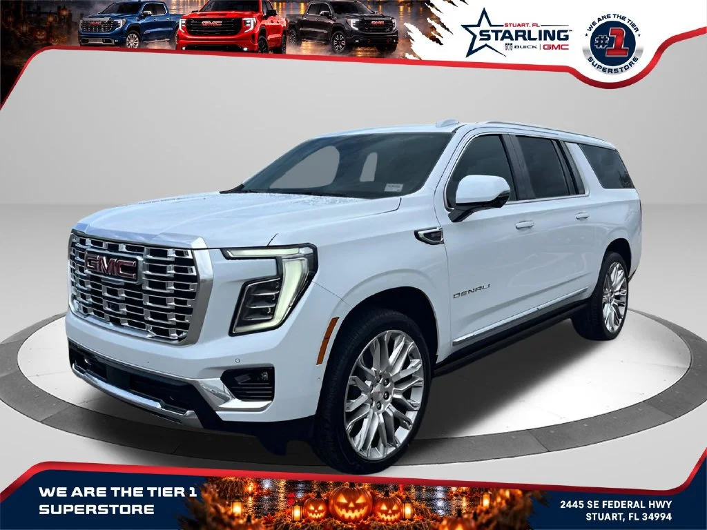 New 2026 Glacier White Tricoat GMC Denali image 1