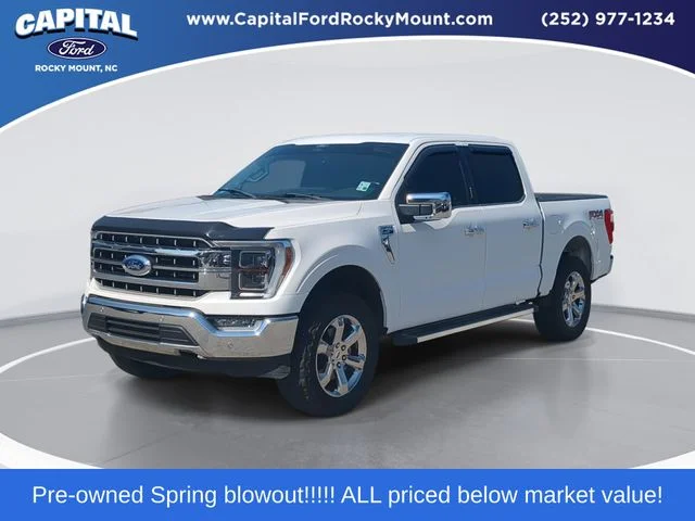 Used 2022 White Ford Lariat image 1