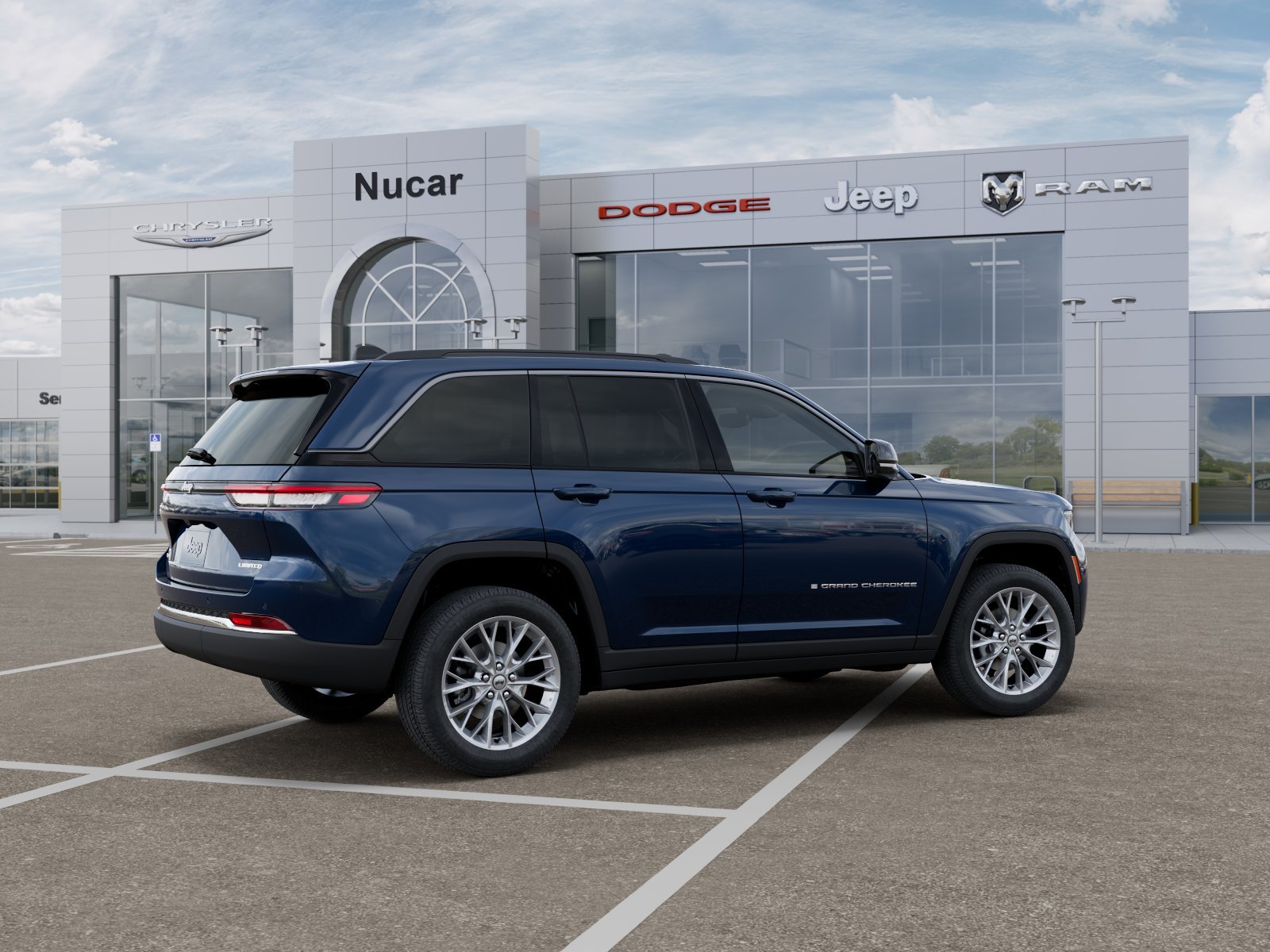 New 2027 Fathom Blue Pearl-Coat Paint Jeep Limited image 23
