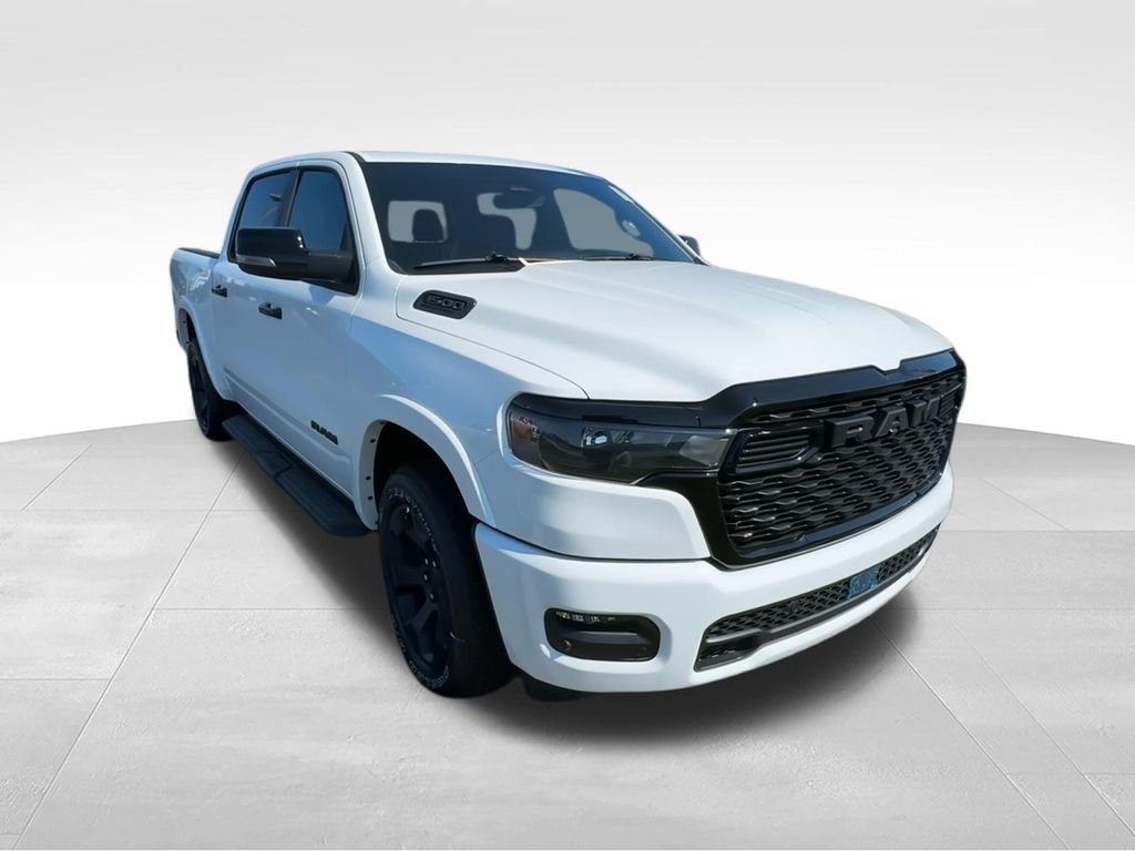 New 2026 Bright White Clear-Coat Exterior Paint RAM Big Horn/Lone Star image 3