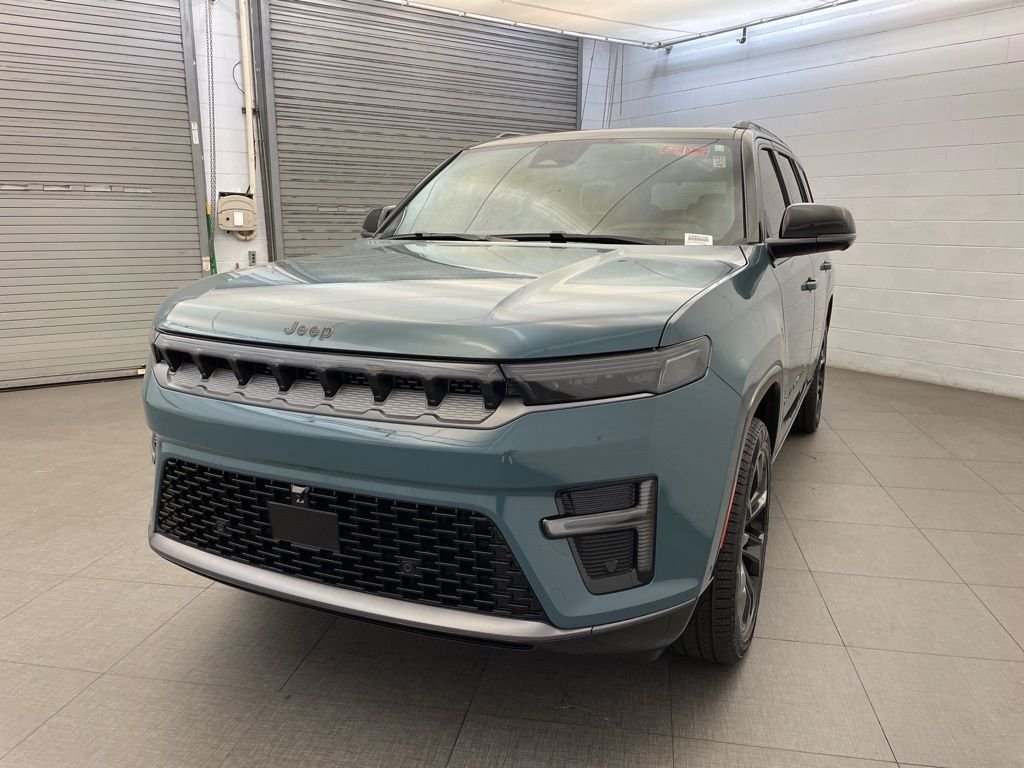 New 2026 Steel Blue Jeep Summit Obsidian image 8