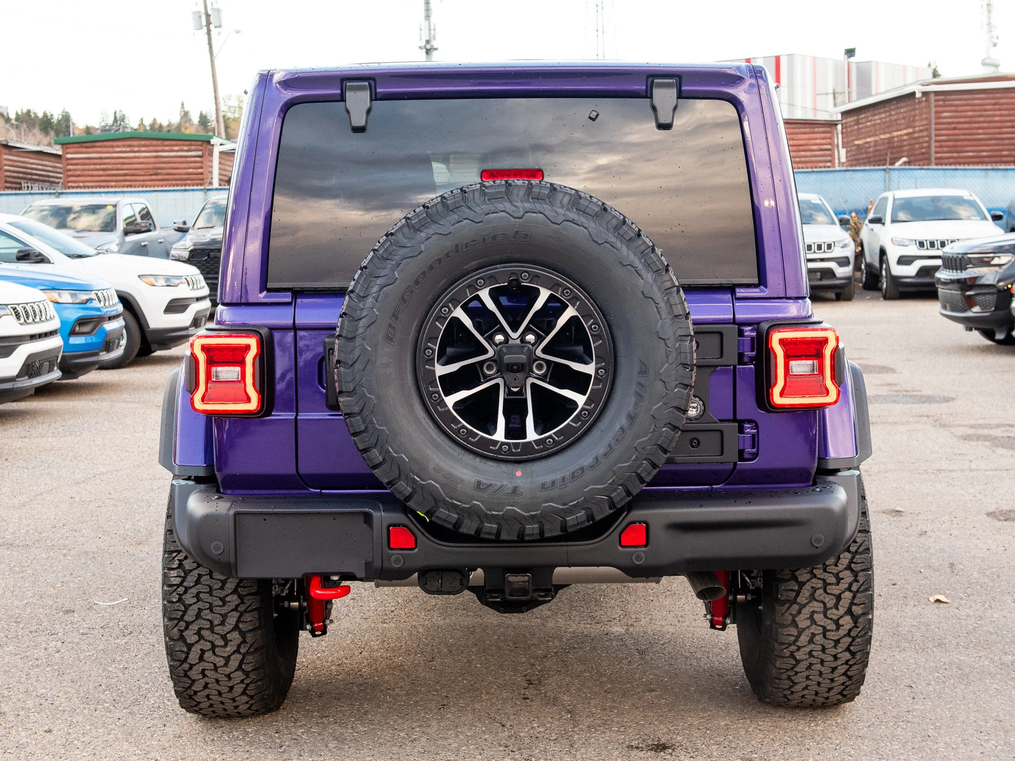 Used 2026 reign Jeep Rubicon X* 4 Door 4x4, Sky 1-Touch Pwr Top, Steel Bumpers, 35 Inch Tires image 4