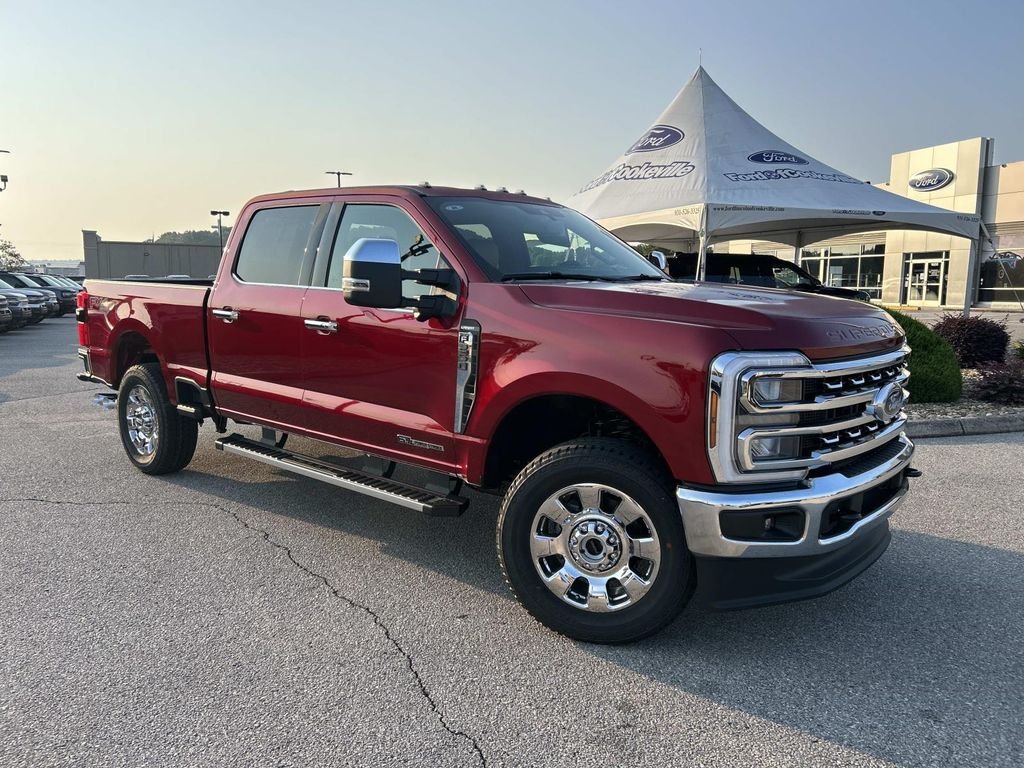 New 2026 Ruby Red Metallic Tinted Clearcoat Ford F-250® Lariat® image 2