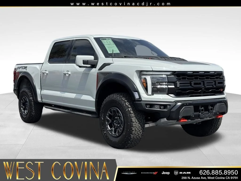 Used 2024 White Ford Raptor image 1