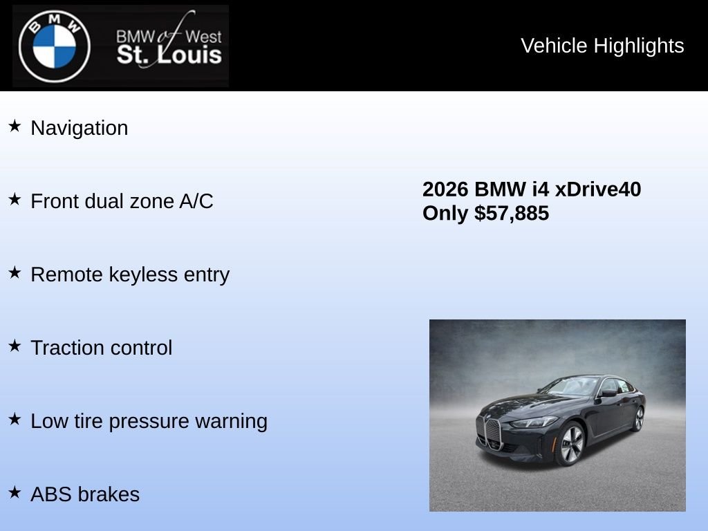 Used 2026 Black BMW xDrive40 image 8