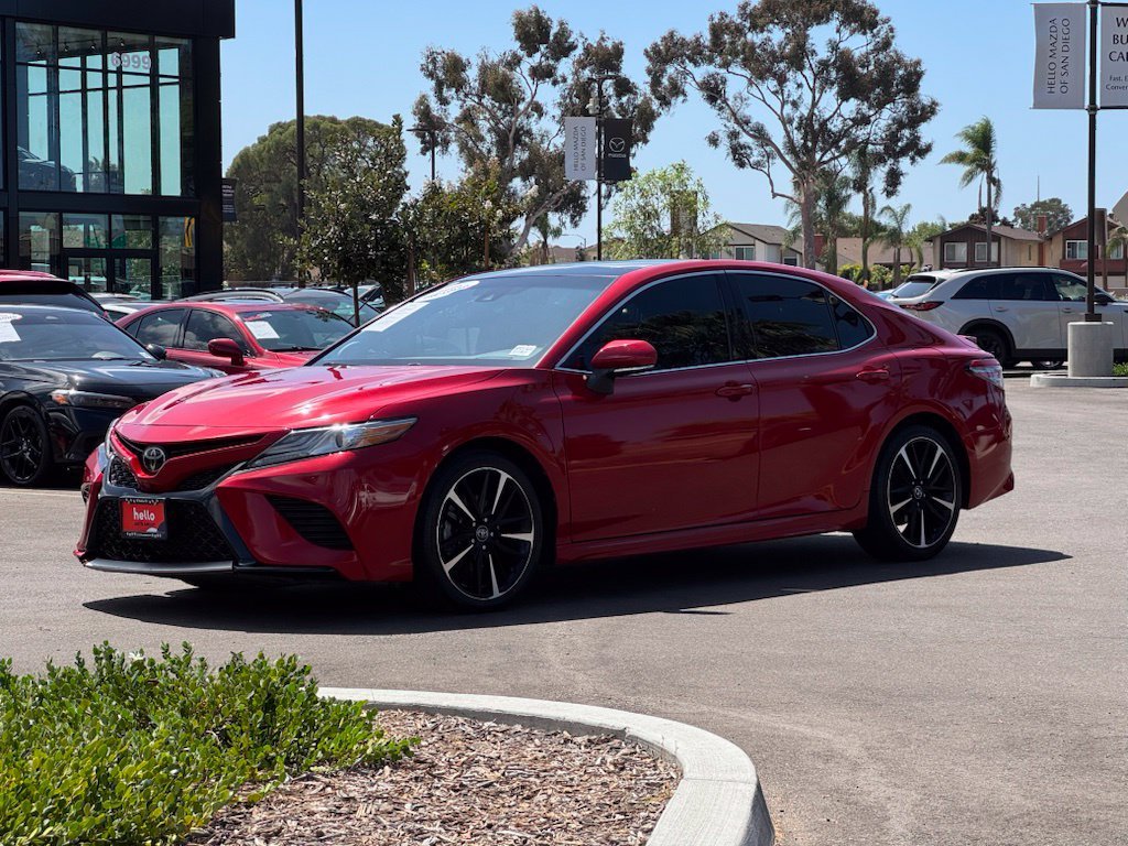 Used 2019 Red Toyota XSE V6 image 6