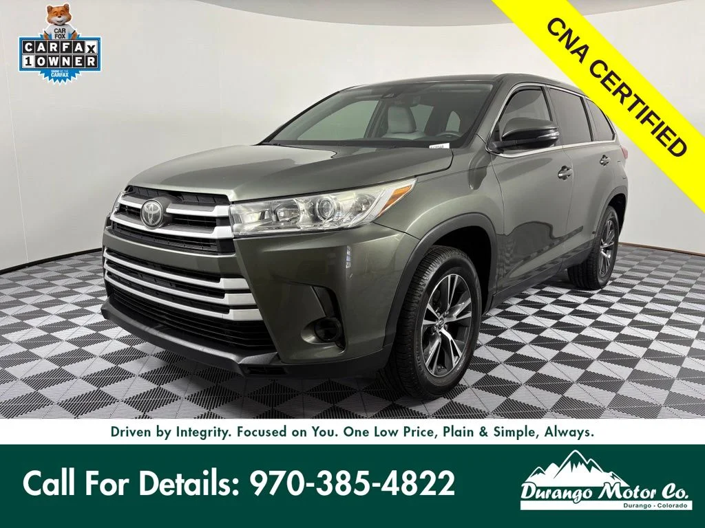 Used 2019 Green Toyota LE image 1
