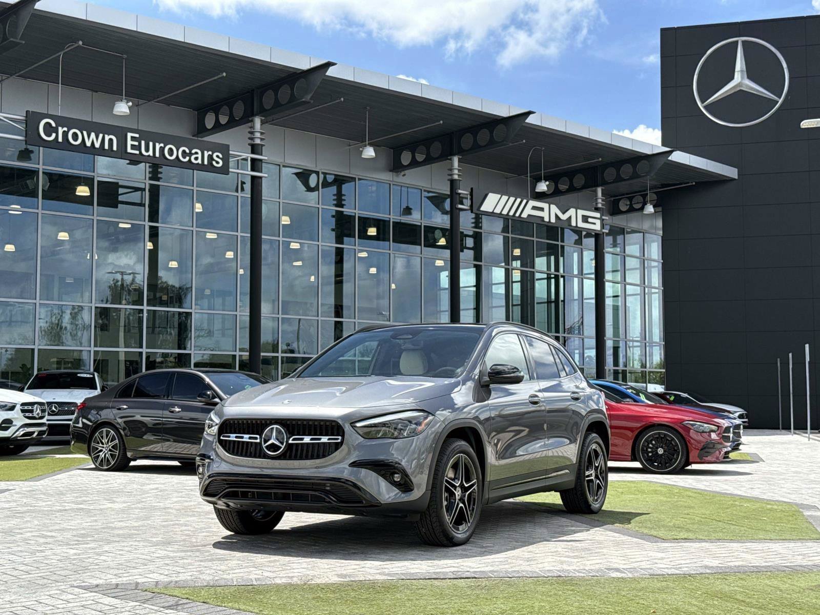 New 2026 Gray Metallic Mercedes-Benz 250 4MATIC® SUV image 1