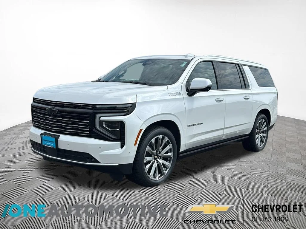 Used 2025 Iridescent Pearl Tricoat Chevrolet High Country image 1