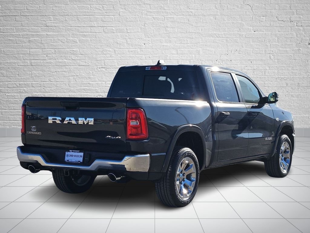 New 2026 Forged Blue Metallic Exterior Paint RAM Big Horn/Lone Star image 4