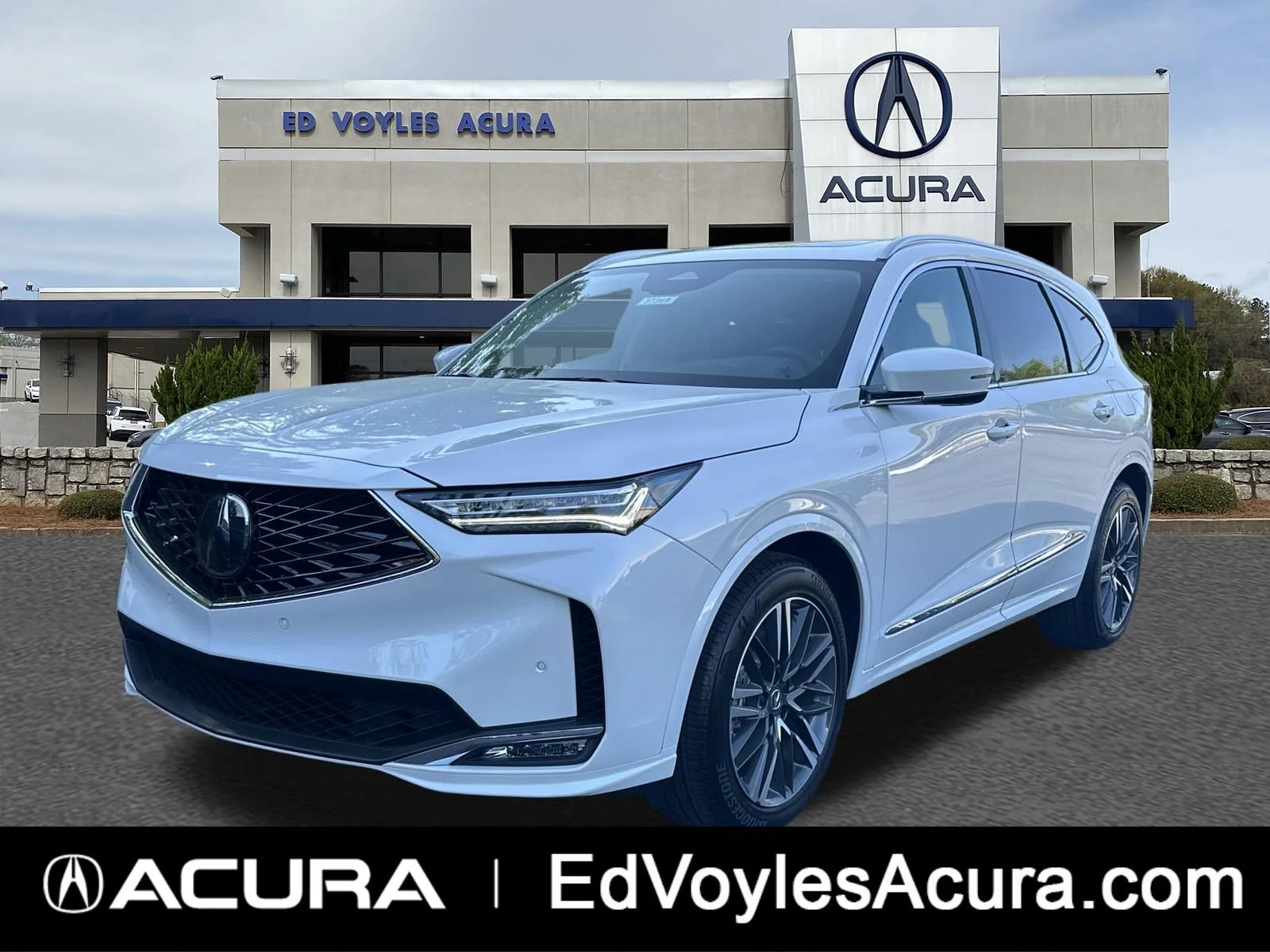 New 2026 Platinum White Pearl Acura w/Advance Package image 1