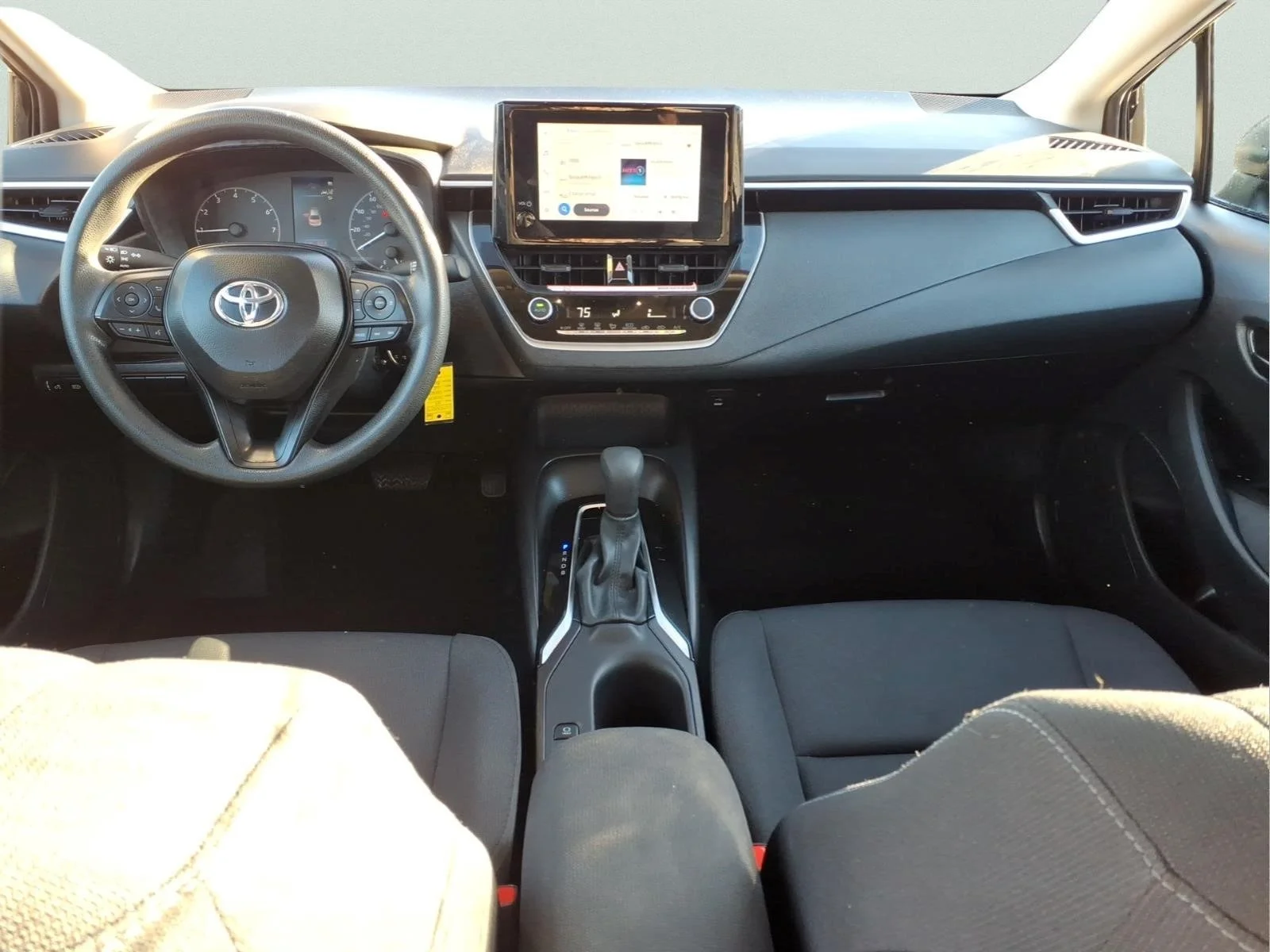 Certified Used 2025 Black Toyota LE image 12