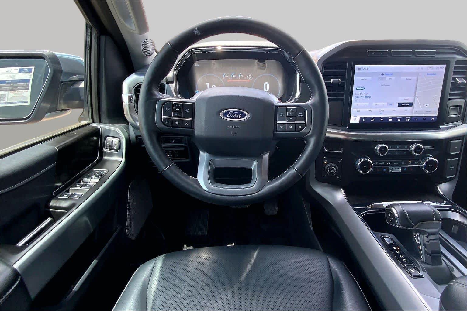 Certified Used 2023 Azure Gray Metallic Tri-Coat Ford LARIAT image 6