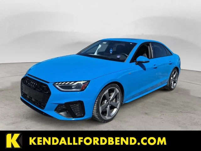 Used 2021 Blue Audi 45 S line Premium Plus image 1