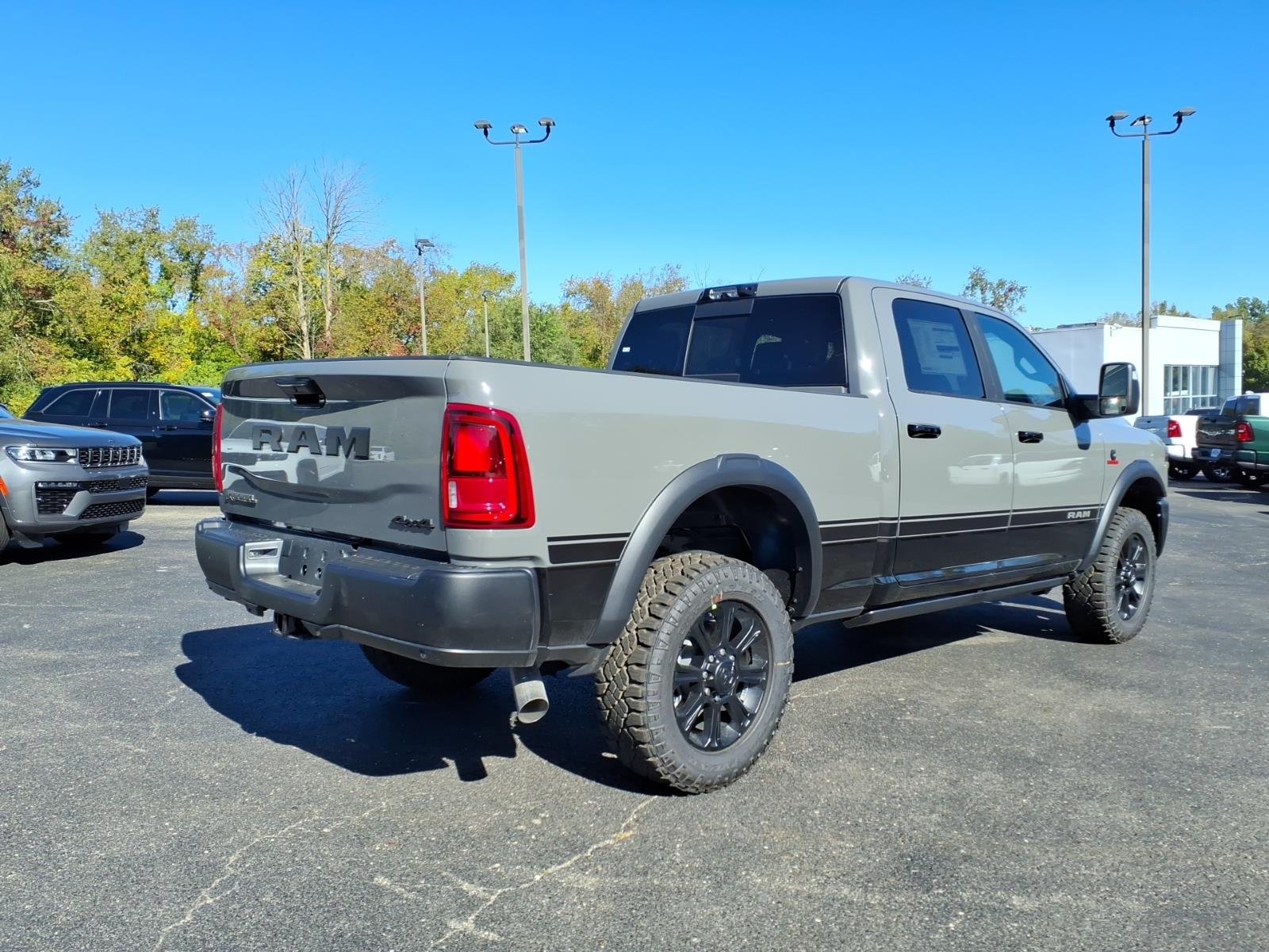 New 2027 Ceramic Gray Clear-Coat Paint RAM Rebel image 7