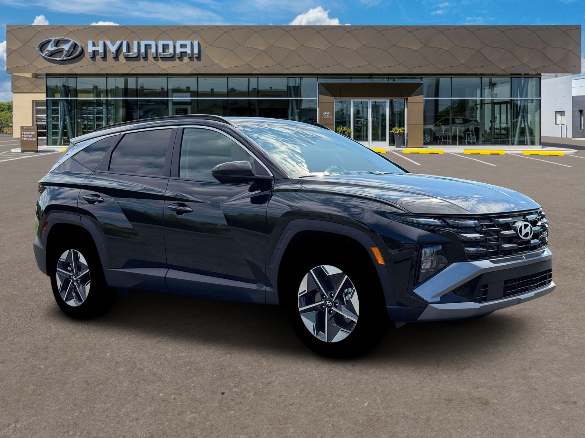 New 2026 Phantom Black Hyundai SEL Plus AWD image 10