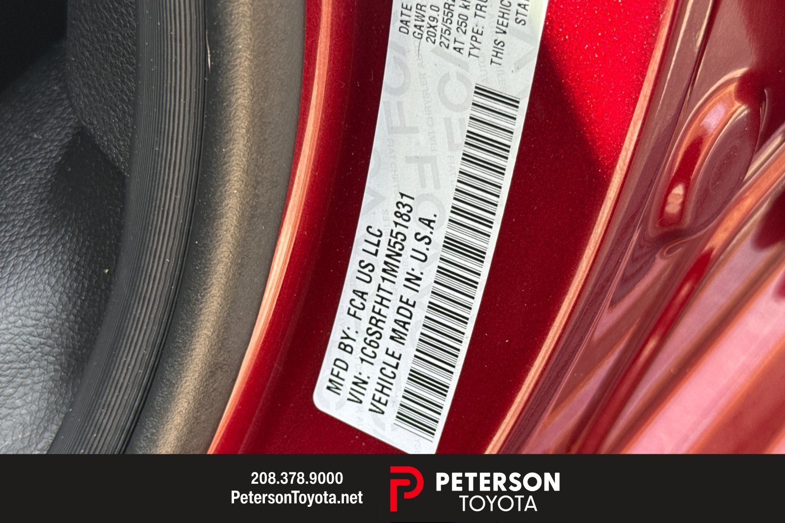 Used 2021 Red Ram Limited image 26