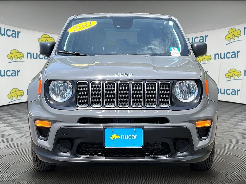 Used 2021 Gray Jeep Sport image 2