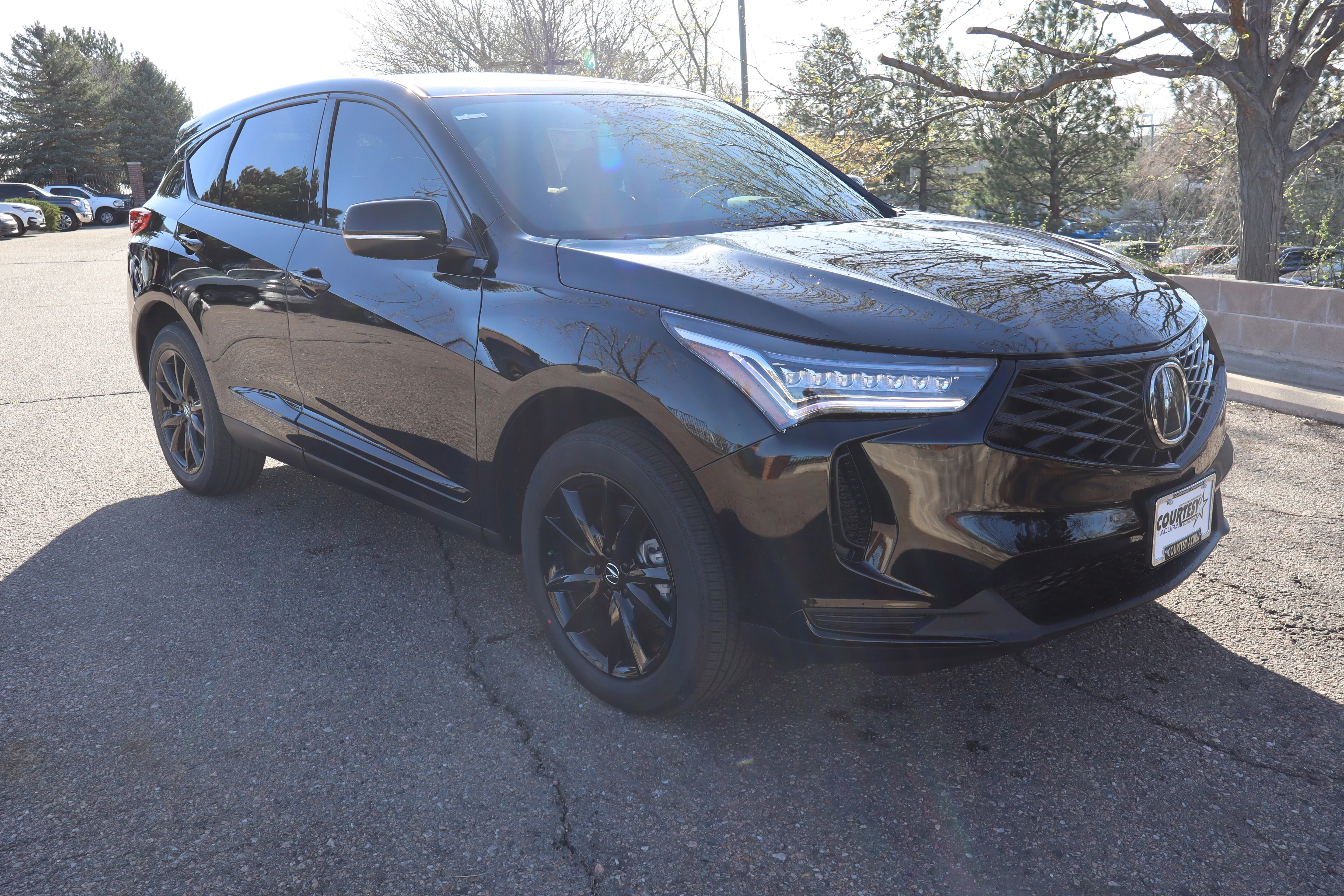 New 2026 Majestic Black Pearl Acura 4RDX image 8