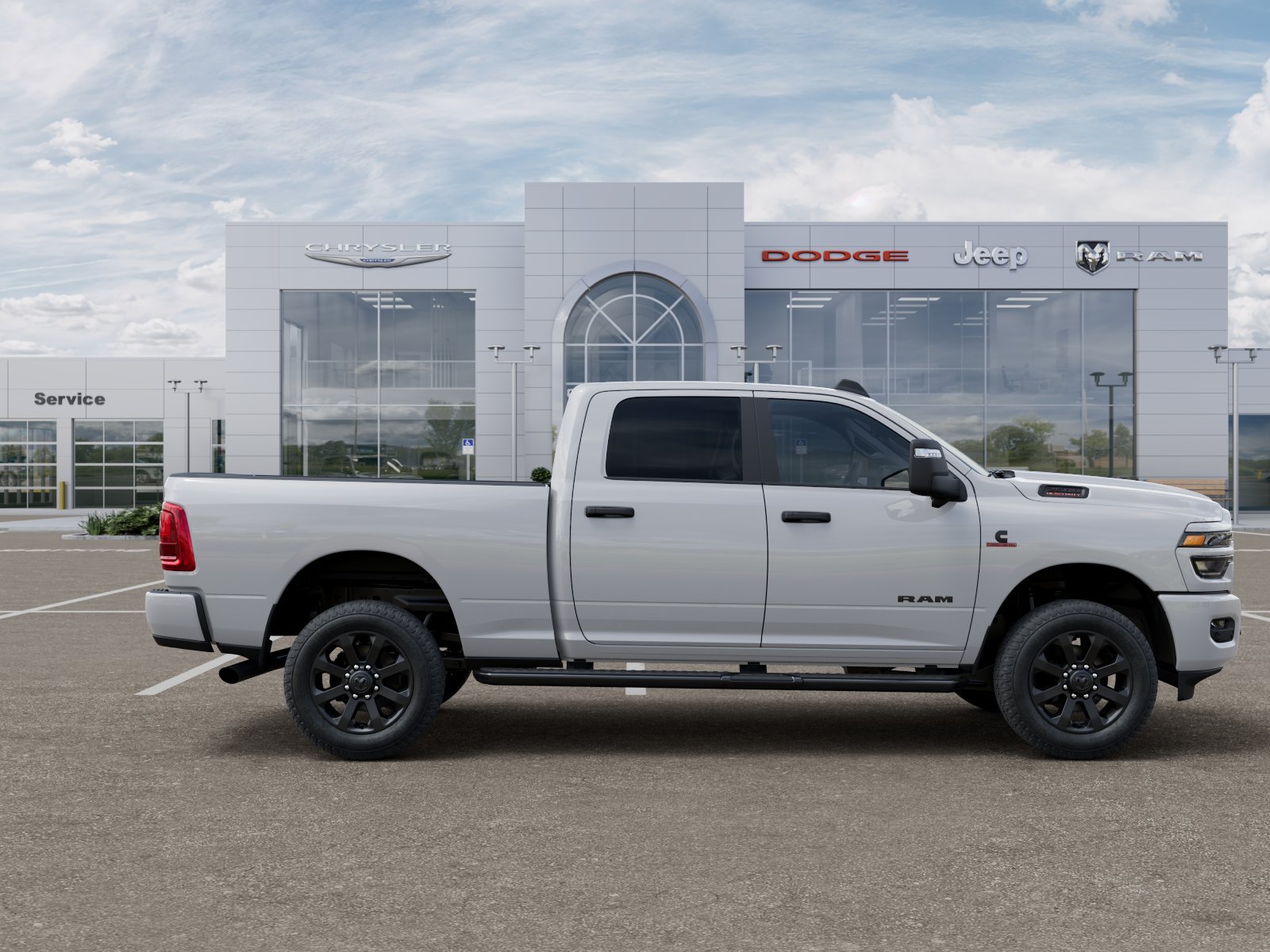New 2026 Bright White Clear-Coat Exterior Paint RAM Big Horn image 51
