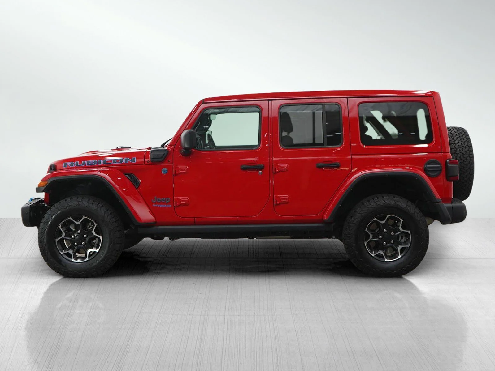 Used 2021 Jeep Wrangler Unlimited Rubicon 4XE with VIN 1C4JJXR66MW841129 for sale in Wayzata, Minnesota