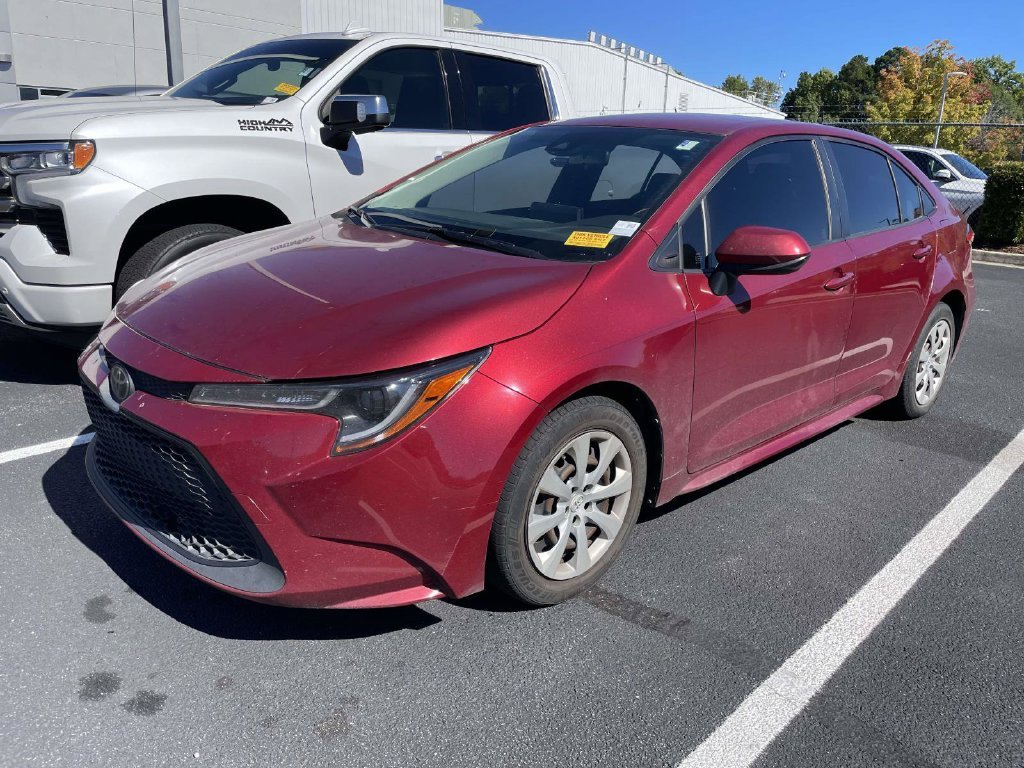 Used 2022 Red Toyota LE image 4