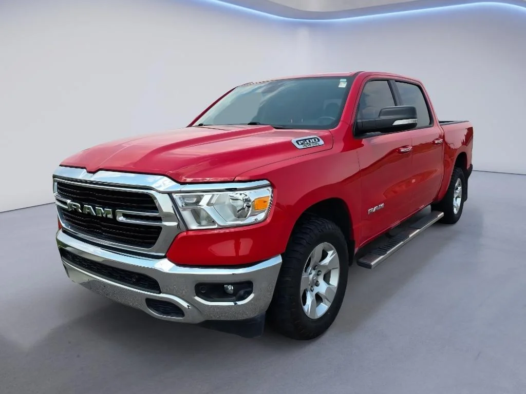 Used 2020 Flame Red Clearcoat Ram Big Horn image 1