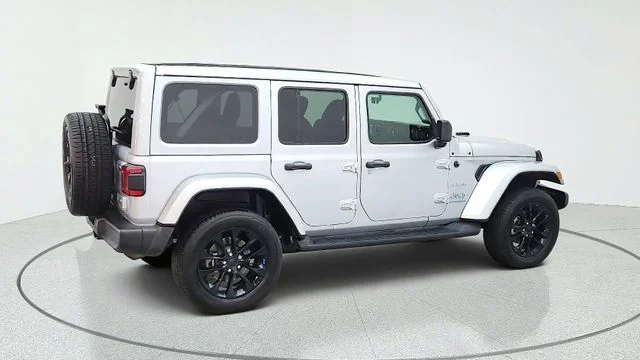 Used 2023 Silver Jeep Sahara 4xe image 12