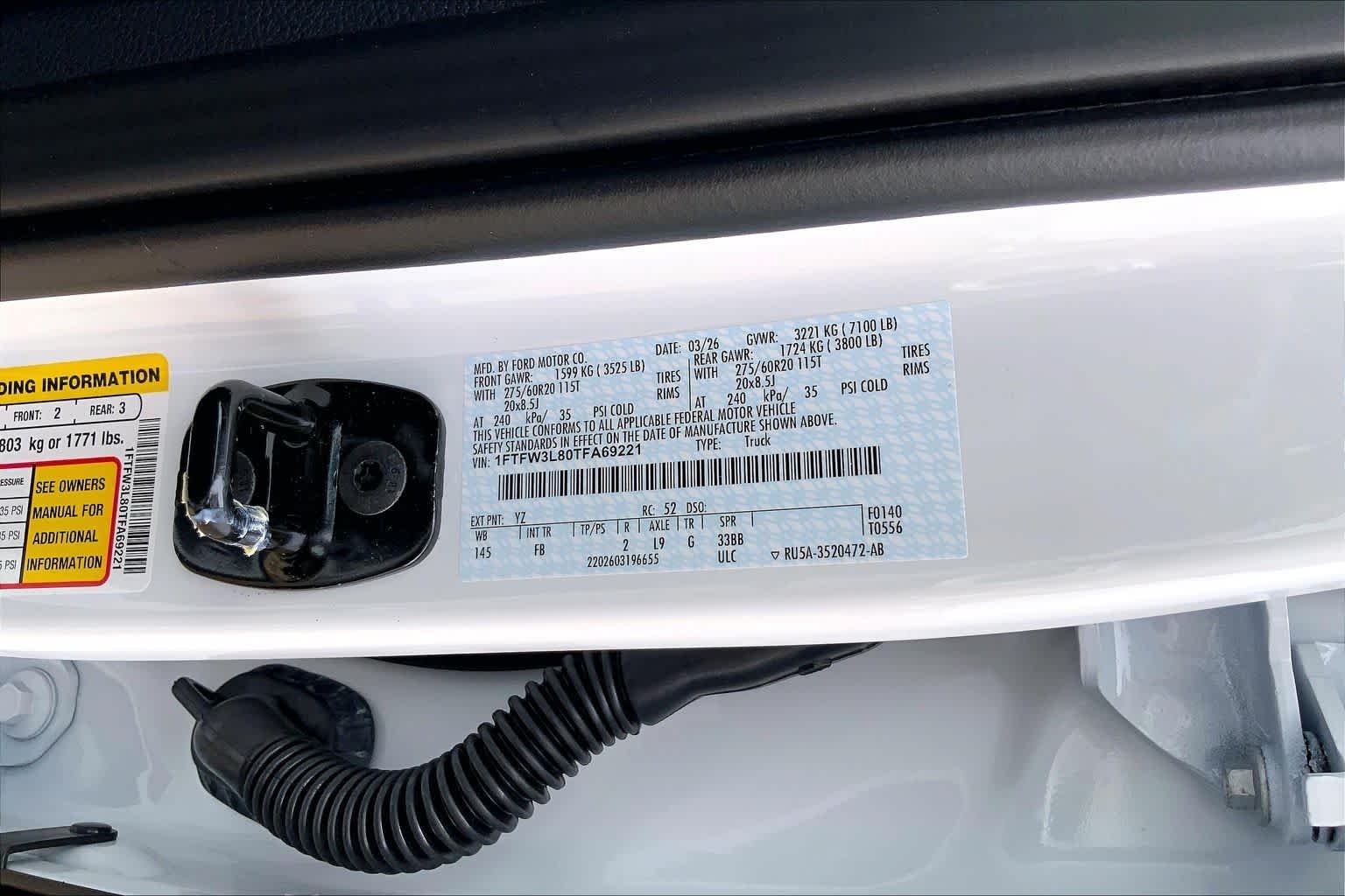 New 2026 Oxford White Ford XLT image 21