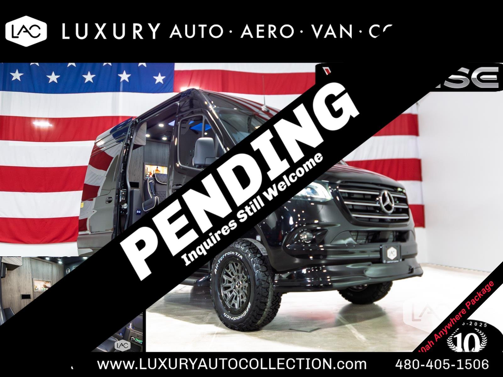 New 2026 Obsidian Black Metallic OGV Luxury Coach 144 AWD ULTIMATE ADV w/ 540ah PKG image 1