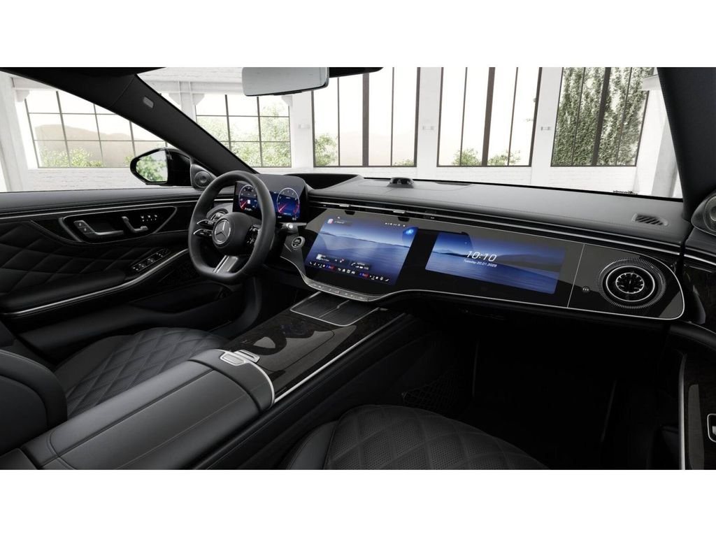 New 2027 Obsidian Black Metallic Mercedes-Benz S 580 image 6
