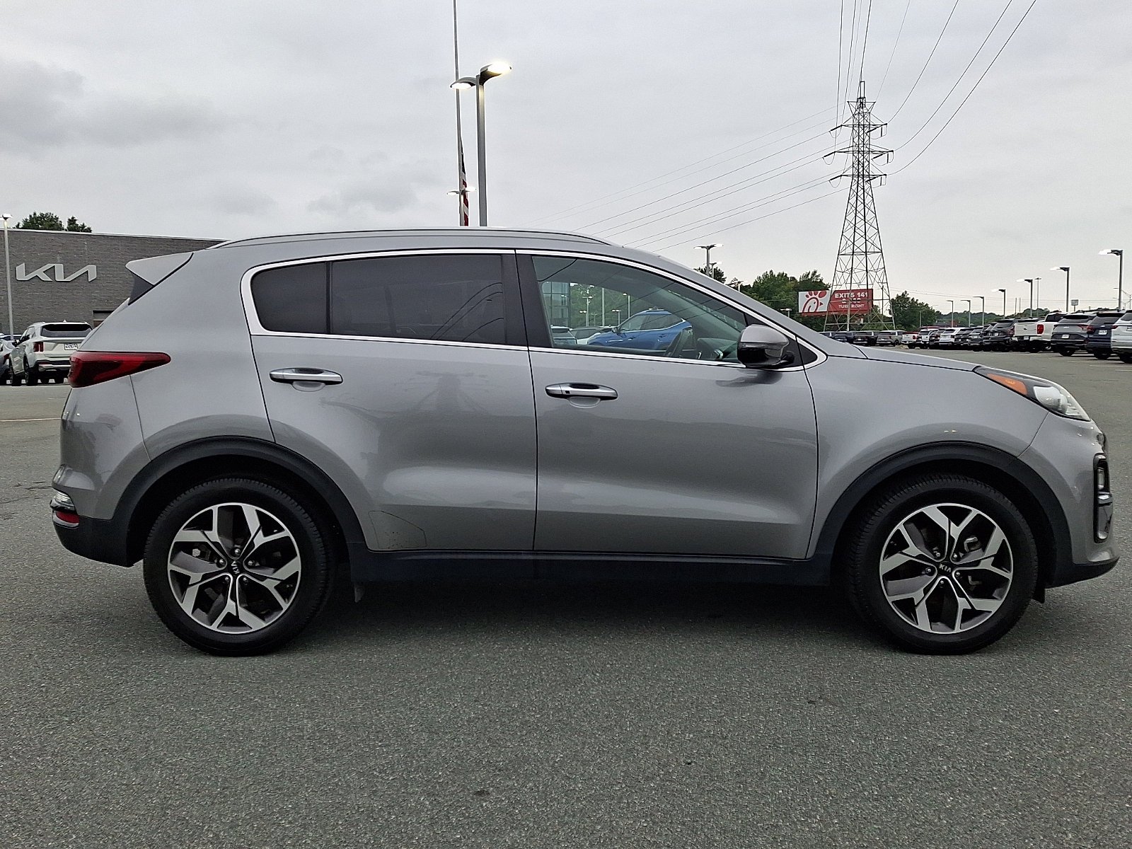 Used 2021 Steel Gray Kia EX image 7
