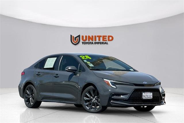 Certified Used 2024 Gray Toyota SE image 1