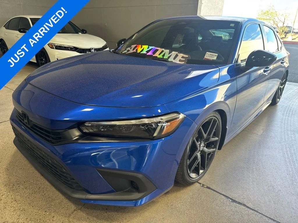 Certified Used 2024 Aegean Blue Metallic Honda Sport image 1